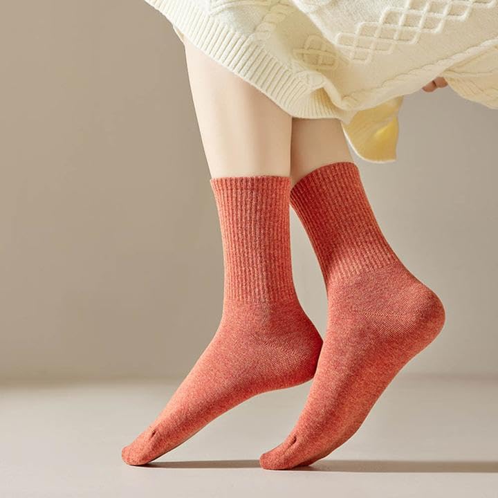 Soft Cotton Women Socks above Crew Bootie Socks Casual Athletic Socks Soft Womens Socks Aesthetic Socks 6 Pairs2