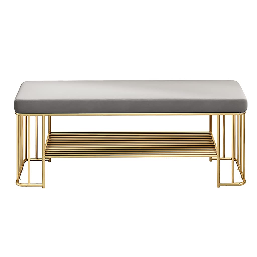 Meuble à chaussures design pour entrée et magasin de vêtements - Banc de rangement long confort