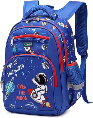 Image of Frantic Waterproof Polyester 26 L School Backpack School Bag Daypack Picnic Bag For Boys & Girl(4Zipper Parent)
