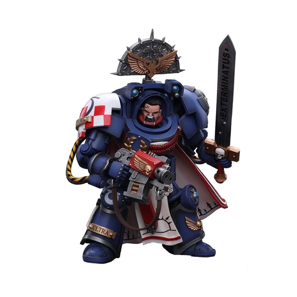 Warhammer 40K: Ultramarines Terminator Captain 1:18 Scale Action Figure
