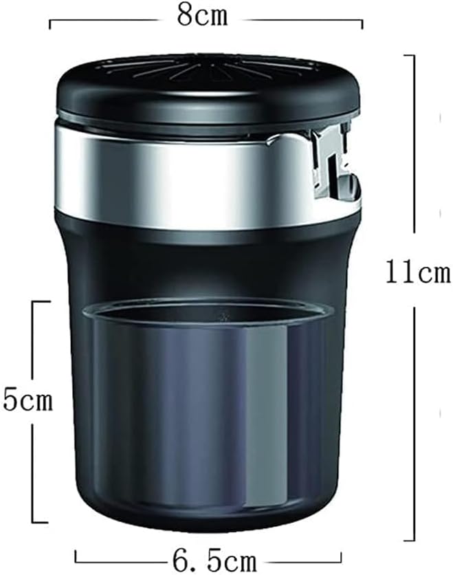 Car Ashtrays, for Mitsubishi Pajero Outlander ASX Jinxuan Grandi Portable Travel Detachable Smokeless Self Extinguishing Cigaretteashtray, Auto Accessories,B