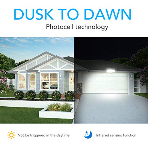 Jjc JSH20HR17A32W150D57K-W 3700Lm 32W Led Security Lights Motion Sensor Flood Light, Led Motion Sensor Outdoor Lights Fixture, Waterproof Ip65,5700K Super Bright Motion Detector Lights thumb #4