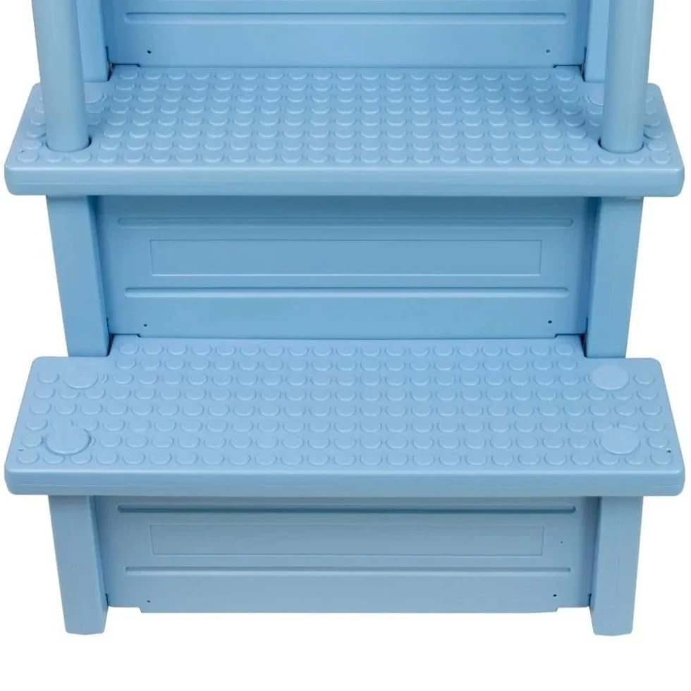 Escalera para piscina Tranquil Blue 81 pulgadas alto miniatura 4