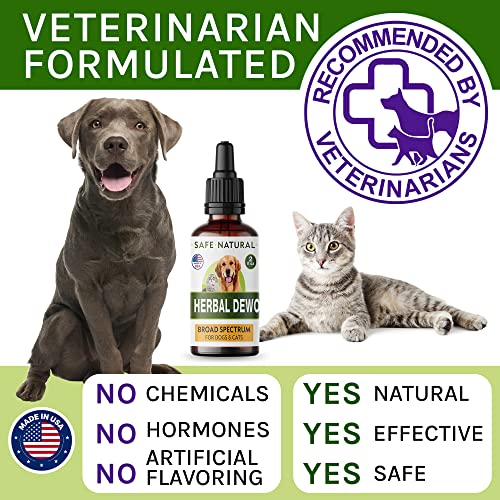 Twofurfinds Liquid Herbal Cleanse For Cats And Dogs - Homeopathic Control For Pets Of All Breeds And Sizes - Puppy And Kitten - Usa-Sourced Ingredients - Preventative Or Reactive - 2Oz #TOP2