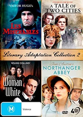 Coffret Littérature Anglaise 4 DVD Import Australien | Améliorer son Anglais avec les Classiques