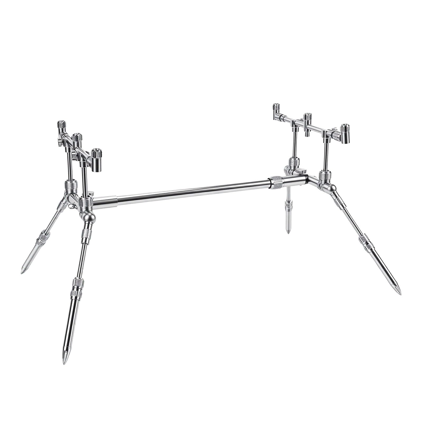 Porta Canna da Pesca Carpfishing con Gambe Regolabili