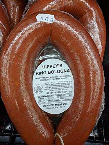 Hippey's Ring Bologna, 32 oz - Premium Smoked Sausage