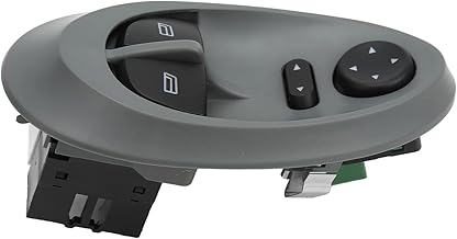 BstXqty Interruptor Da Janela Elétrica Do Carro Dianteiro Esquerdo 500321137 Substituição Do Interruptor Do Regulador Da Janela Para Uso Diário 1999-2006 Com Interruptor E Módulo Do Espelho