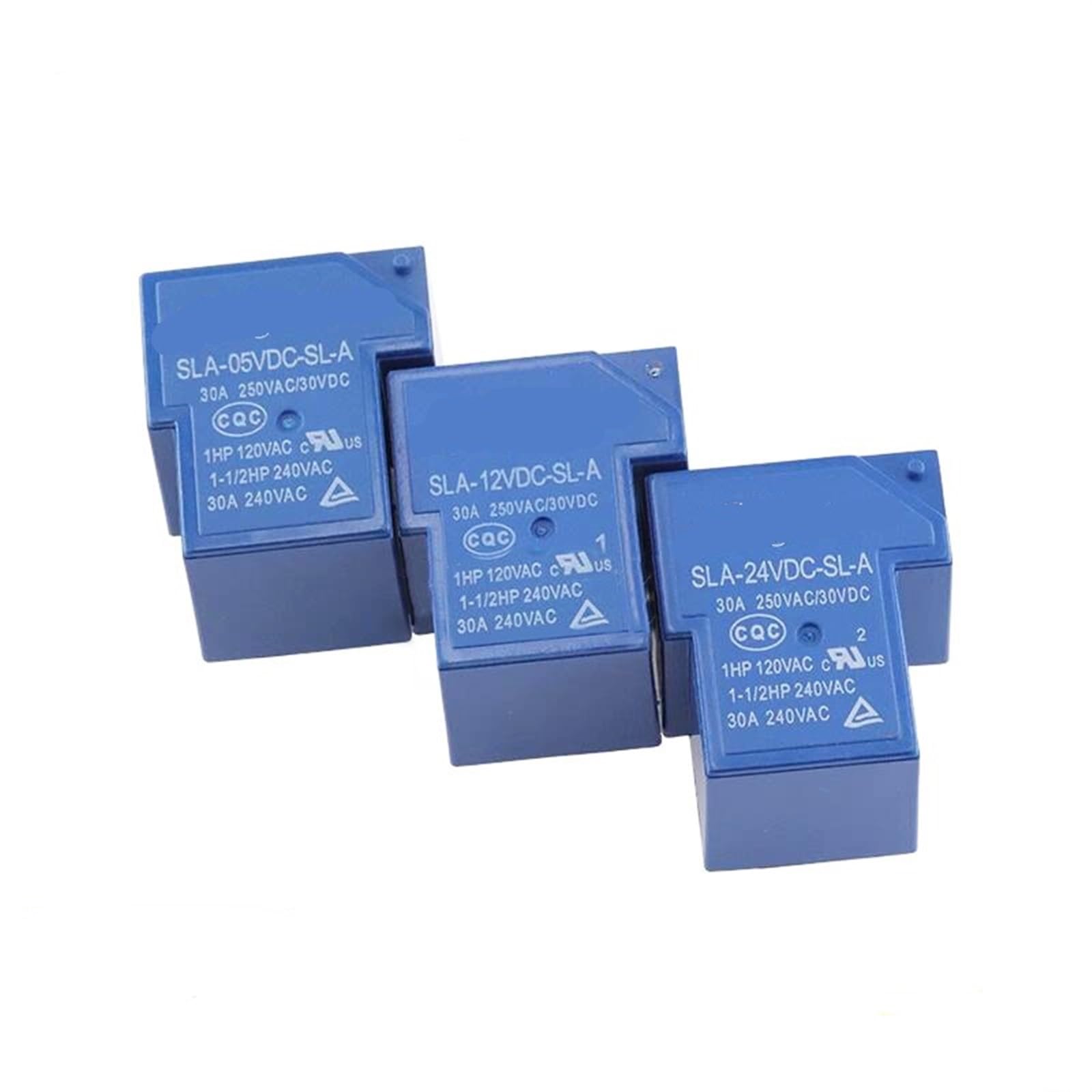 Relais SLA-24VDC-SL-A 30A évite la surchauffe des circuits 24V à 4 broches - 4