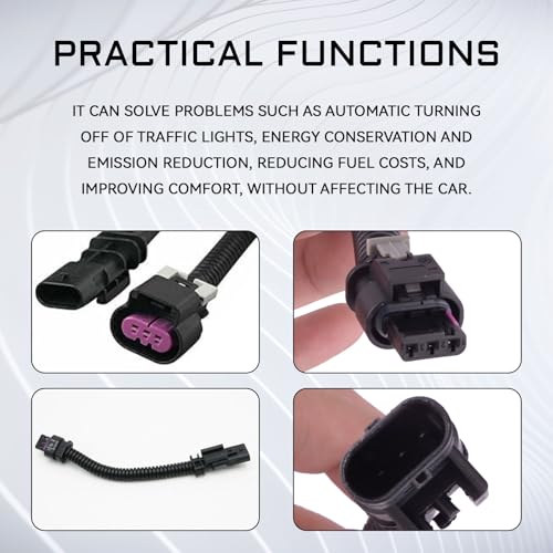 QQWD Auto Start Stop Eliminator, Auto Start Stop Disabler/Canceller Compatible with 2019-2023 Buick Enclave Encore, 2019-2023 Chevrolet Equinox Malibu Cruze, 2019-2022 Cadillac XT4 XT5 XT6