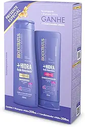 Kit Bio Extratus Hidra Shampoo 350ml + Condicionador 200ml