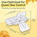 Flexzion Queen Catcher Clip (5 pcs) Transparent Plastic Cage Clips, Bee Catchers Trap Box Excluder One Hand Queen Catcher Beekeeping Tool for Beekeepers
