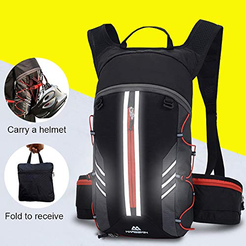 Mochilas de bicicleta, Andoer Mochila de viagem para bicicleta mochila esportiva mochila para trekki