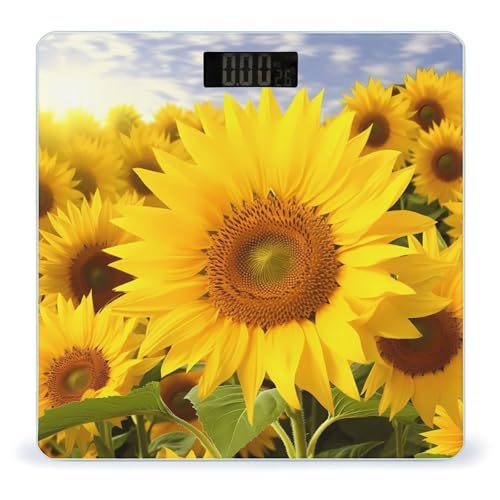 Báscula digital de baño con pantalla LCD 400 lb miniatura 1