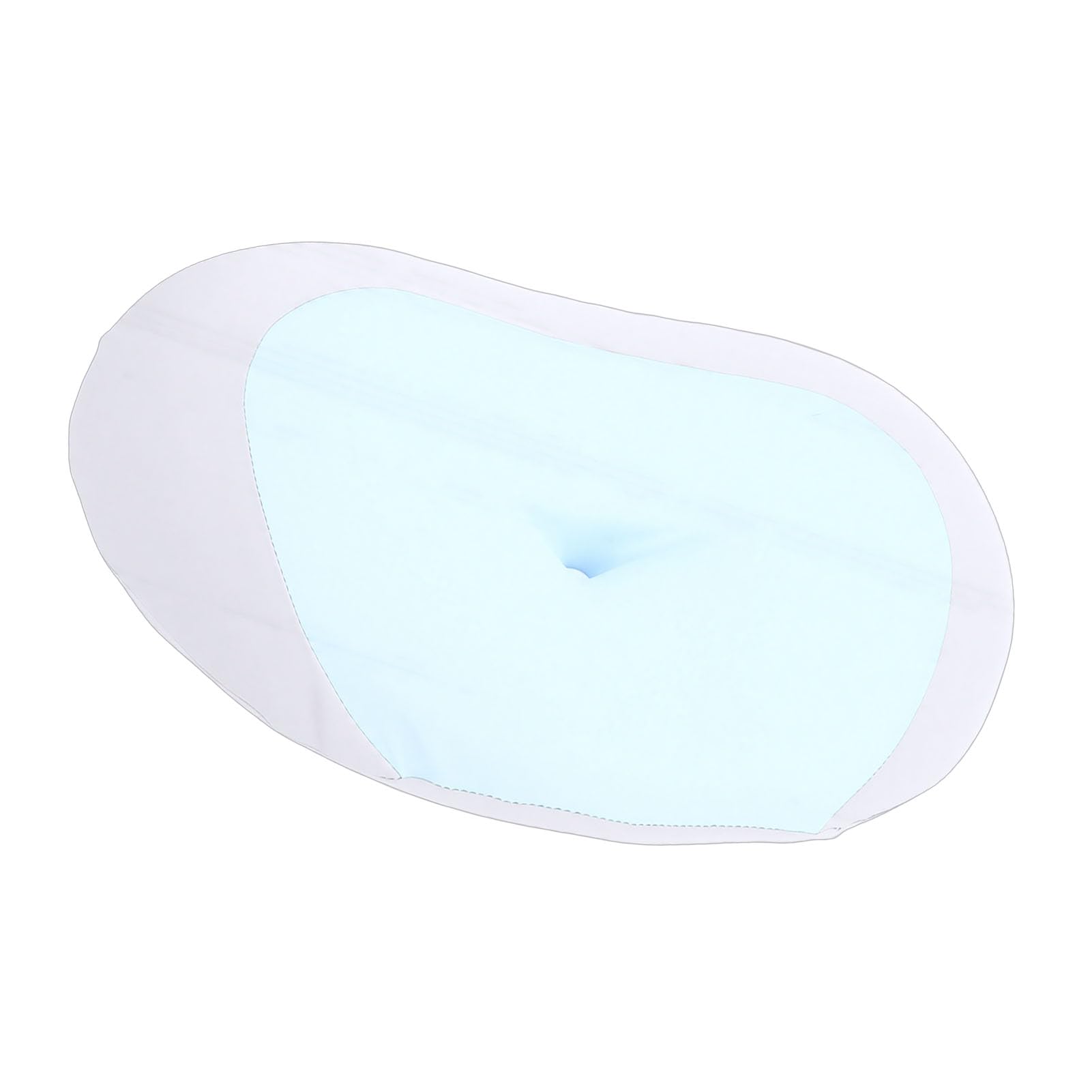 Cuscino da viaggio ergonomico in memory foam per attività all'aperto (Sky Blue)