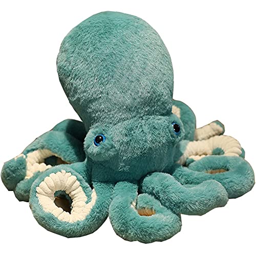 XIYUAN Stuffed Octopus Plush Toy Octopus Stuffed AnimalOctopus Pillow Toy Octopus Children Pillow Plush Animal Toys Used for Home Decoration Gifts Small 11.8inch(Green)