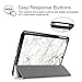 Fintie SlimShell Case for iPad 6th / 5th Generation (2018 2017 Model, 9.7 Inch), iPad Air 2 / Air 1 (9.7 Inch) - Lightweight Stand Smart Protective Cover with Auto Sleep/Wake, Marble