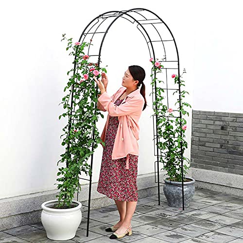Wgwioo Stereoscopic Metal Garden Arch Arbor, Arbour Archway, for Climbing Plants Roses Vines, Outdoor Garden Lawn Backyard Patio - Image 4