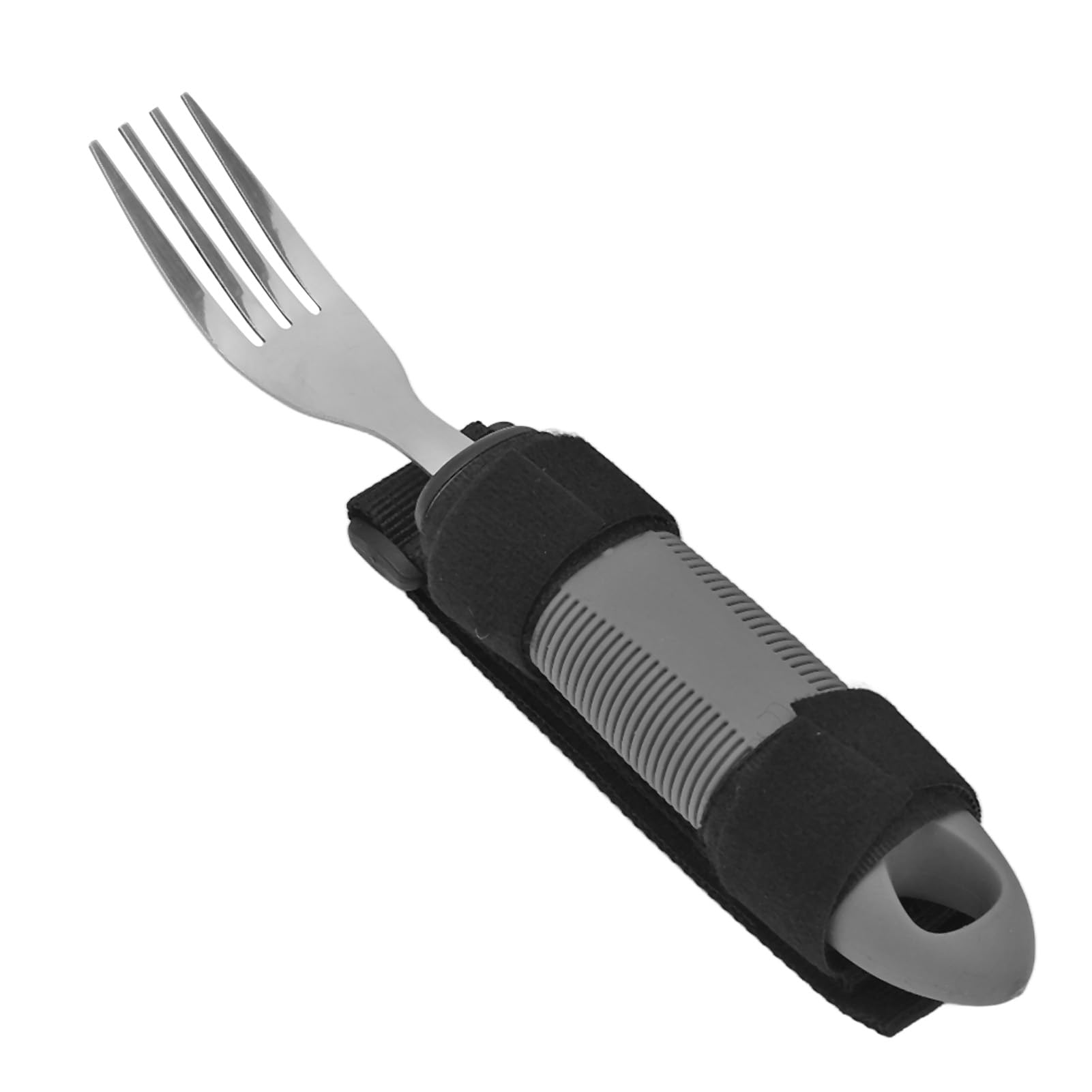 Set di Utensili Adattivi, Posate di Facile Presa per Parkinson, Artrite, Cucchiaio, Forchetta, Coltello in Acciaio Inossidabile con Supporto Senza Peso, Ideale per Anziani e