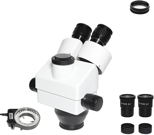 Kit de microscopio 3.5X-90X Trinocular Zoom Cabezal de microscopio estéreo + VGA 38MP H_DMI Cámara USB Microscopio 0.5X Lente cmount para reparación