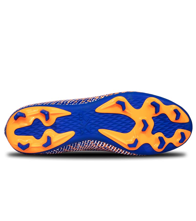 Image of Nivia Pro Encounter 9.0 F.B Stud-R.Blue /Orange UK-5