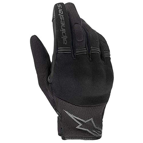 Alpinestars Men's Copper Motorcyle Riding Glove, Black, S