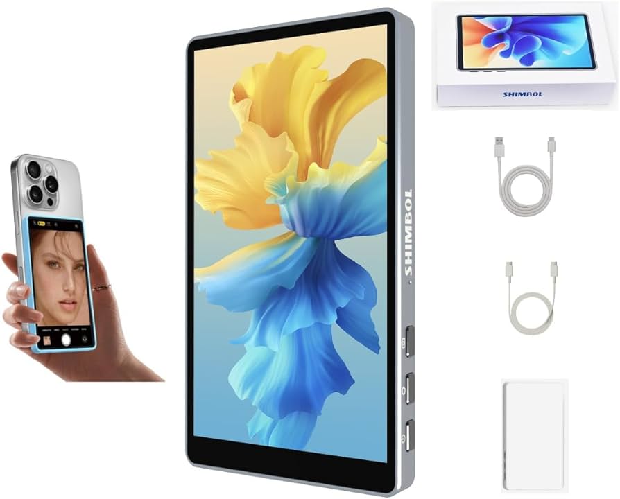 Amazon.com: CP5 Lite Vlog Selfie Monitor Screen for iPhone Rear