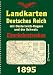 Produktbild DEUTSCHES REICH 1895. Eisenbahnstreckenlexikon des Deutschen Reiches mit Oesterreich-Ungarn und der Schweiz: Mit einem Lexikon aller Eisenbahnstationen