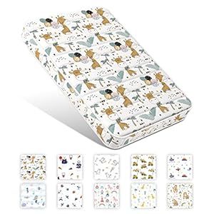 Moonlight Family Noiseless 3” Pack n Play Mattress, 38”x26” Premium Foam Portable Pack and Play Mattresses, Odorless…