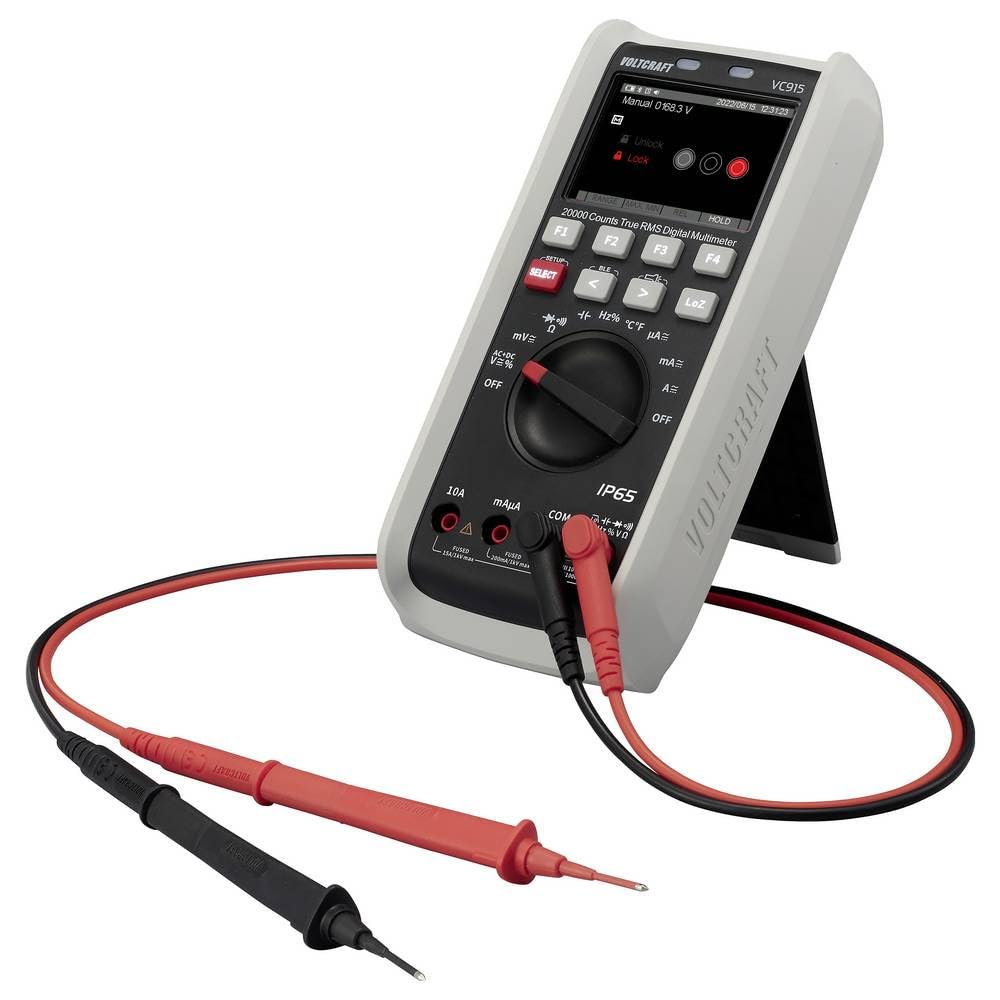 VOLTCRAFT VC915 Hand-Multimeter digital CAT III 1000 V, CAT IV 1000 V Anzeige (Counts): 20000