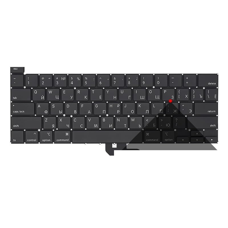 Clavier MacBook A2251 US-Russian haute précision pour écran Retina 13 pouces