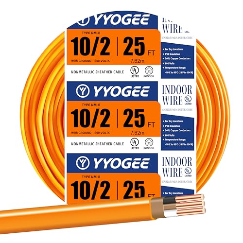 YYOGEE 10/2 NM-B Wire