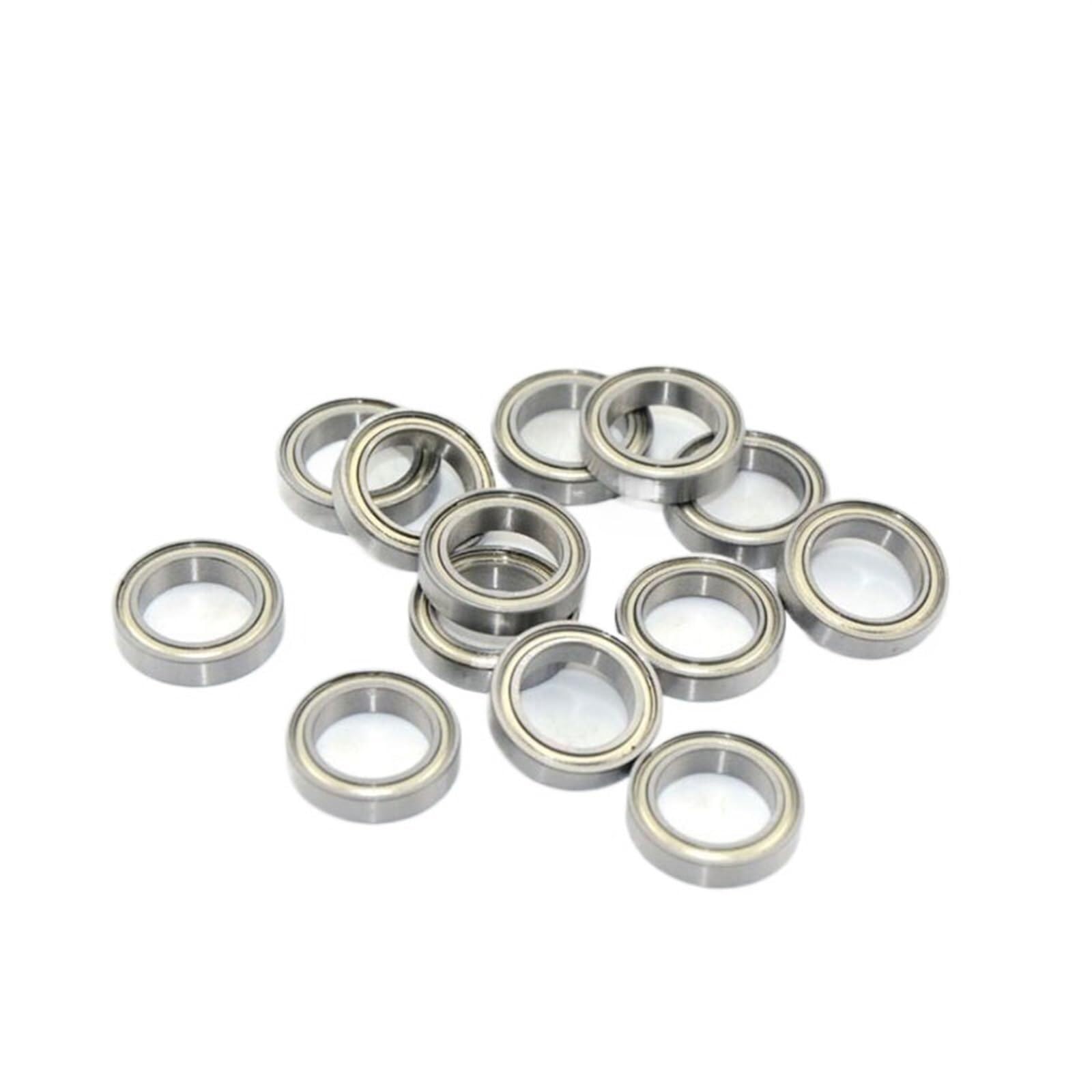 Bearing, 5/10PCS 6700 2RS 6700ZZ 2Z 2RZ ABEC3 10x15x4mm Blue Rubber Seals Bearing Model 10X15X4MM Wear Resistance(12PCS,6700ZZ)
