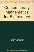 Contemporary Mathematics for Elementary B000Q9ZAWS Book Cover