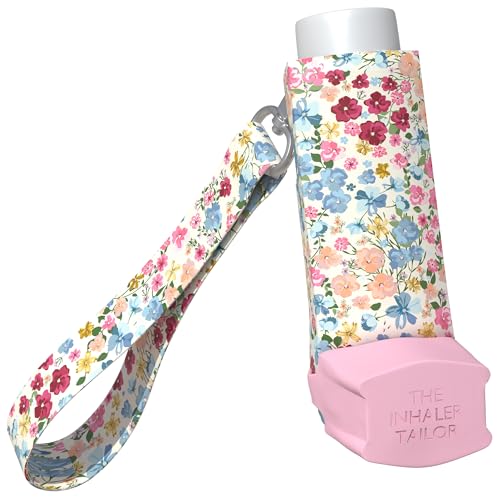 The Inhaler Tailor Inhaler Holder & Strap | Vintage Wild Flowers Ventolin