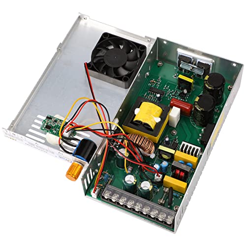 Image of DROK 48V Power Supply, AC 110V /220V to DC 0-48V 10A 480W Buck Converter Dual Display, Variable Adjustable Transformer Regulated 5V 12V 24V 30V 36V 48V Volt Switching Voltage Adaptor 10A Amp Charger