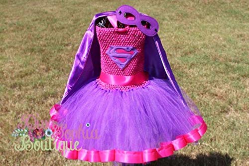 pink and violet tutu dress