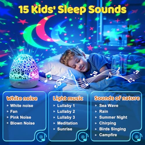 Image of Ocean Baby Night Light Projector Sensory Toys for 1,2,3,4,5 year old Boys