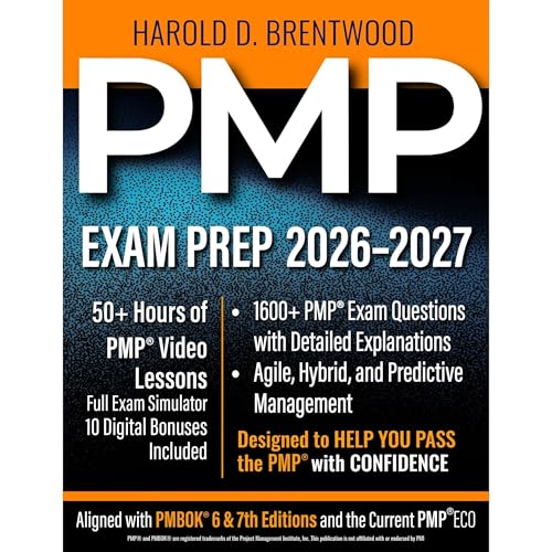 PMP Exam Prep Audiolibro Por Harold D. Brentwood arte de portada