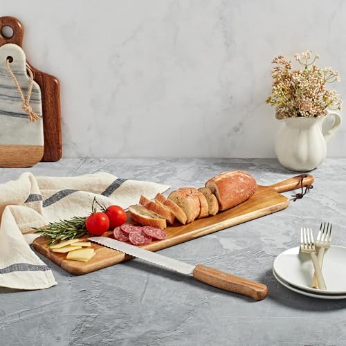 Set Tabla para Servir 2 Piezas Madera Acacia