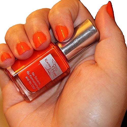 Karma Organic Natural Nail Polish-Non-Toxic Nail Art, Vegan and Cruelty-Free Nail Paint (SUMMER NIGHTS)