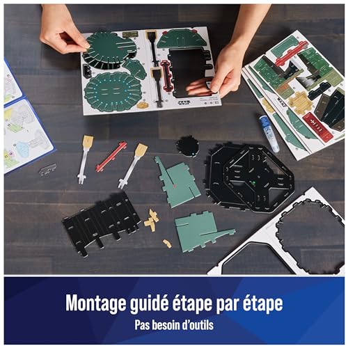 4D BUILD - Puzzle 3D Star Wars - Maquette Star Wars 93 Pièces - Casque Boba Fett Inspiré Saga - Puzzle Adulte - Jeu de Construction à Collectionner - Jouet adulte - Jeu Enfant 12 ans et +