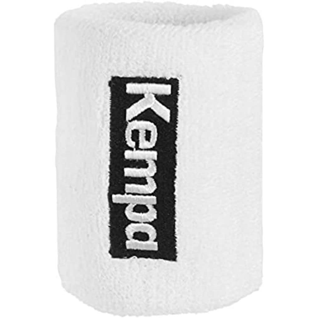Kempa - Band de transpiration - Blanc - Taille: M, lot de 6
