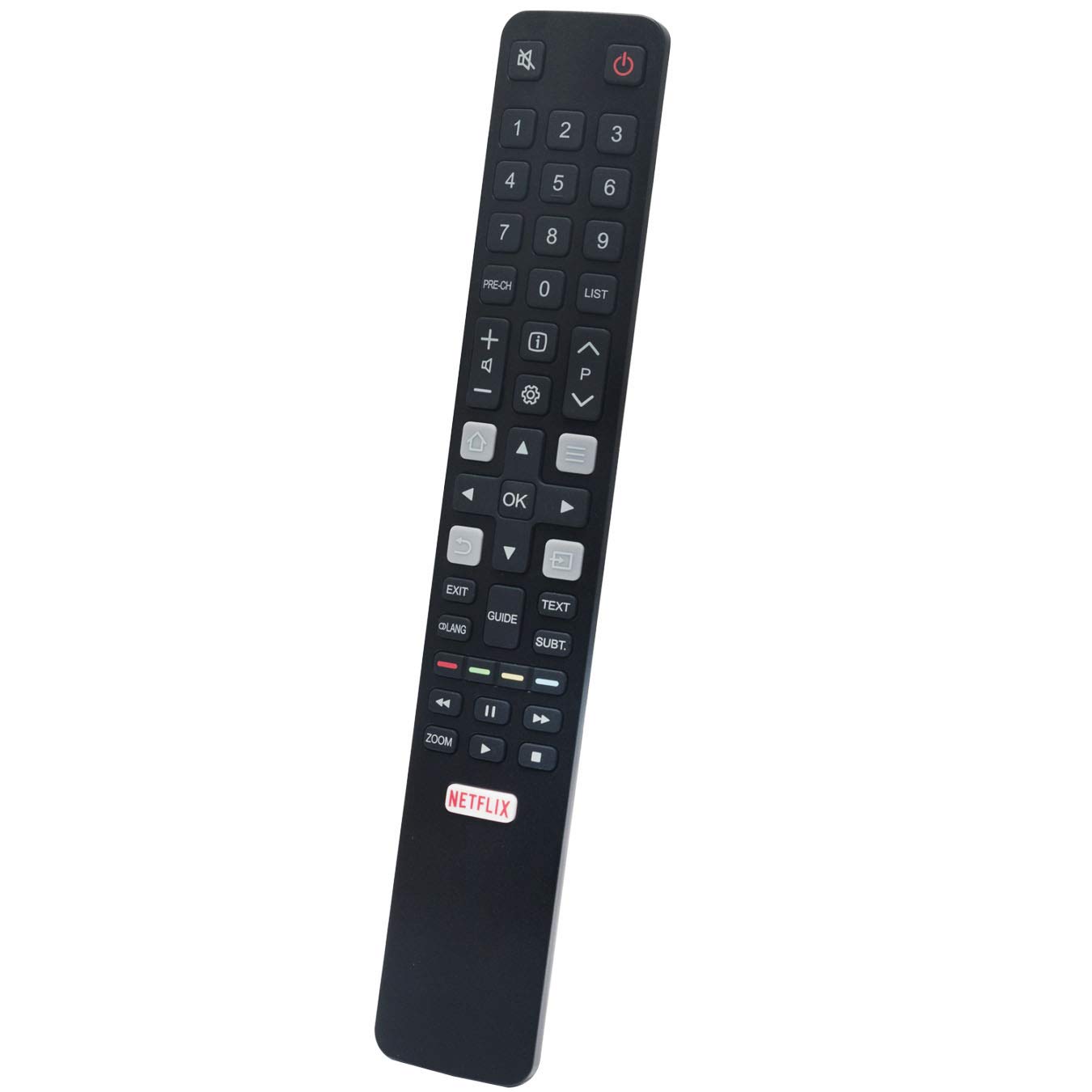 Télécommande VINABTY ARC802N YUI1 Compatible avec TCL 49C2US 55C2US