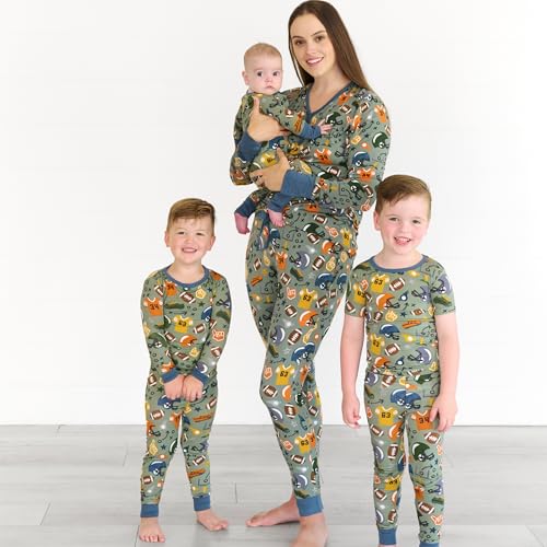 Image of Little Sleepies Women's Pajama Bottoms, Jogger-Style Comfy PJ Pants, Viscose from Bamboo Pajamas, Family Matching Outfits