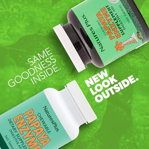 NaturesPlus Papaya Enzyme Chewables