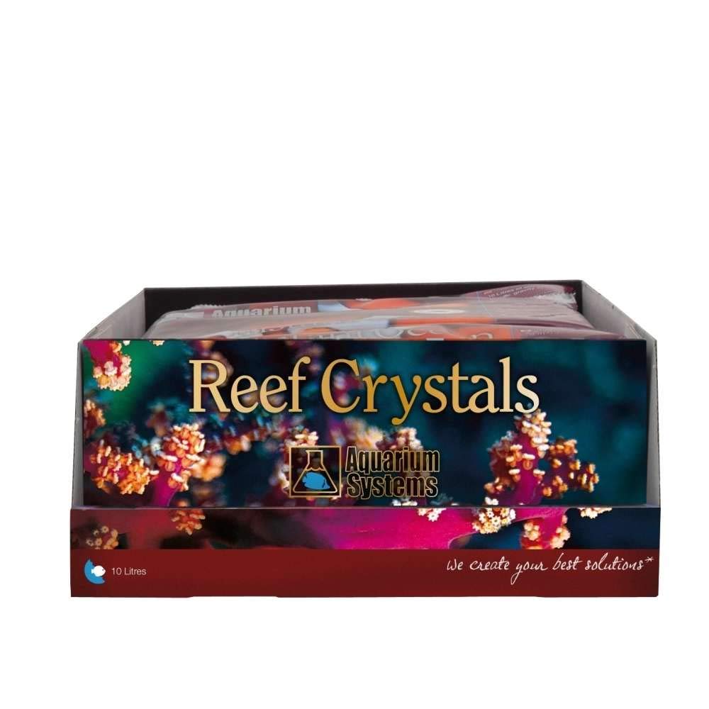 Aquarium Systems 2010000 Reef Crystals Sel de mer en sachets 10 l