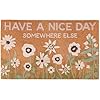 Primitives by kathy nice day somewhere else rug  urban country home decor