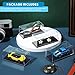 Singhoow 4 Pcs 1/64 Display Case Acrylic Model Cars Display Case 4.17 x 1.81 x 1.81 Inches Clear Plastic Vehicles Toy Cars Storage Collectors