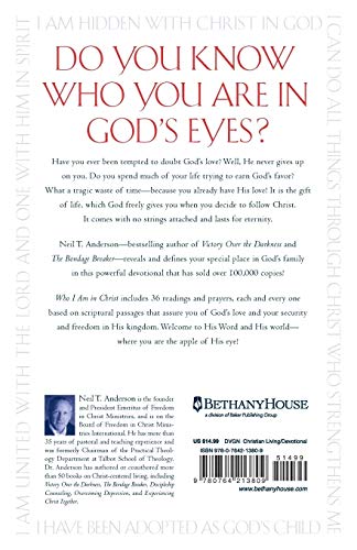 Who i Am in Christ: a Devotional